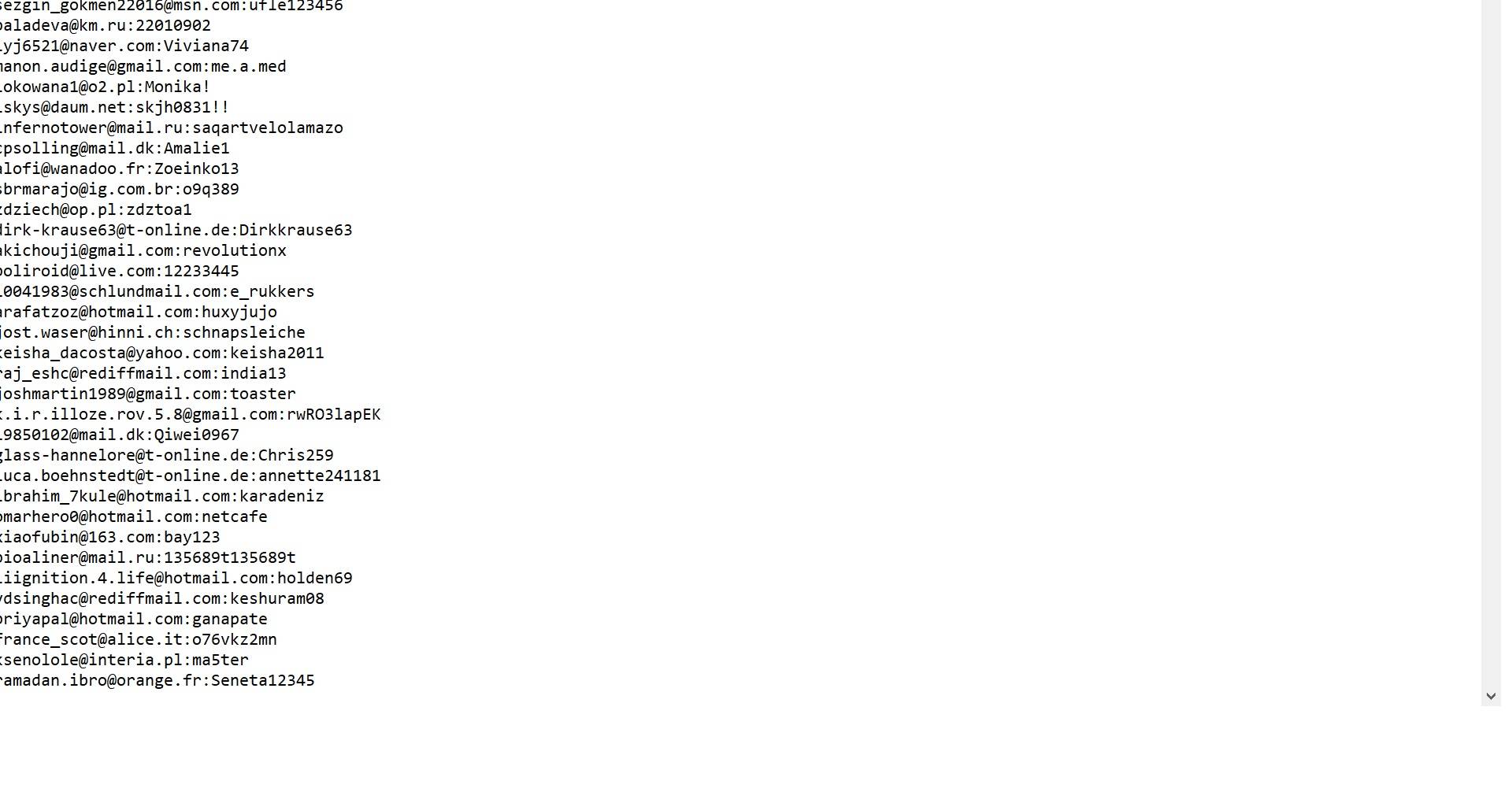 100K mail access