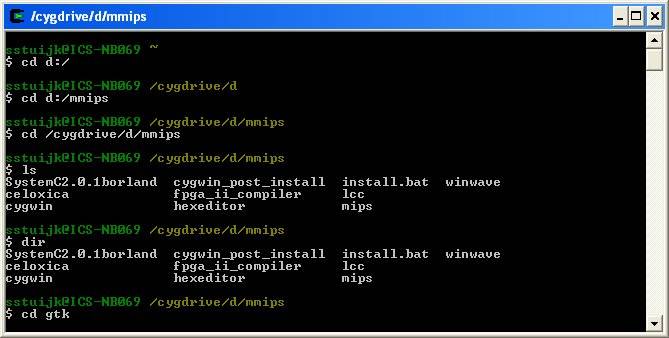 Cygwin Shell