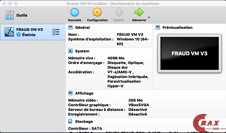FRAUD VM