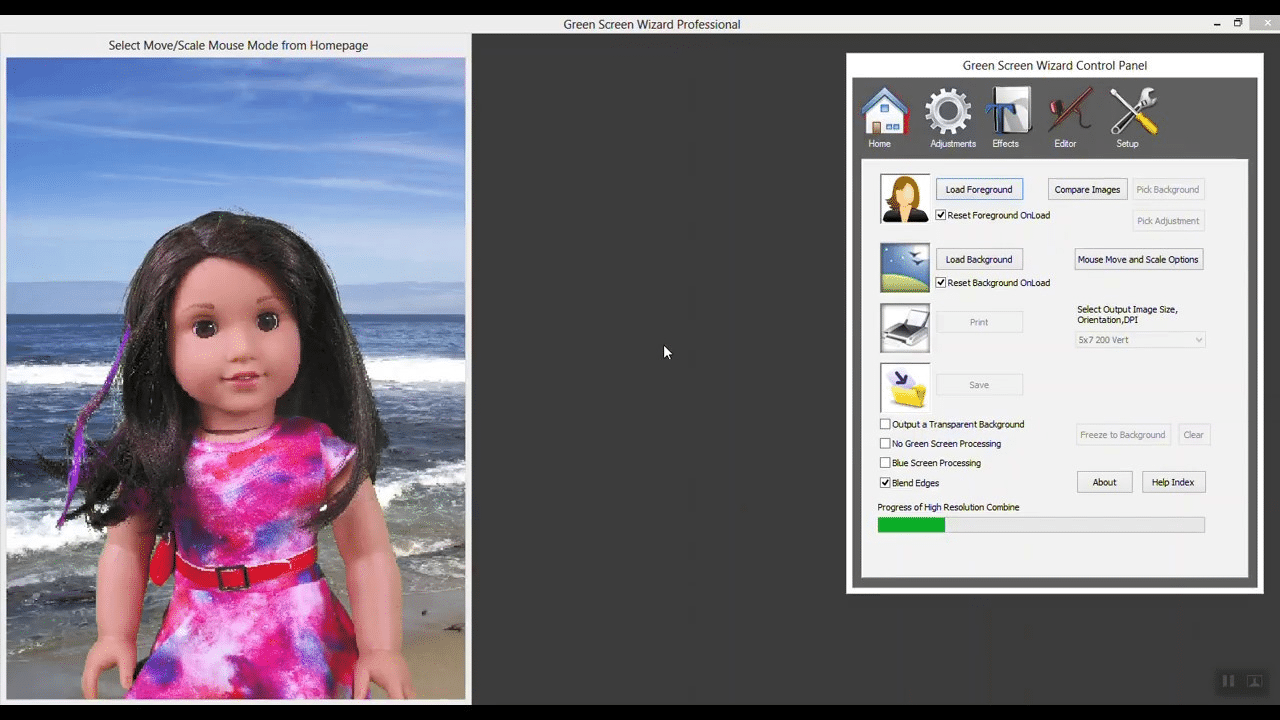 Green screen pro