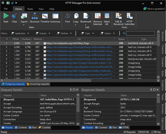 Http debugger