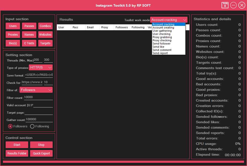 Instagram Toolkit
