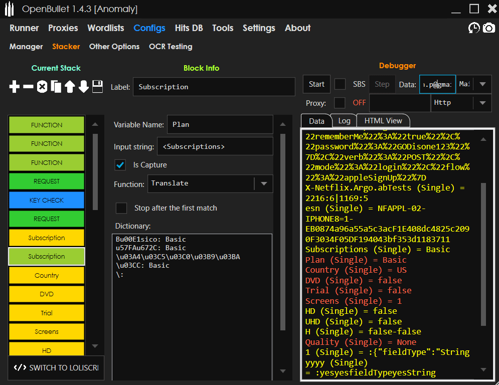 Netflix Config