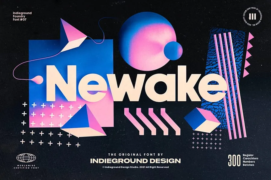 NewakeFont Preview Thumb
