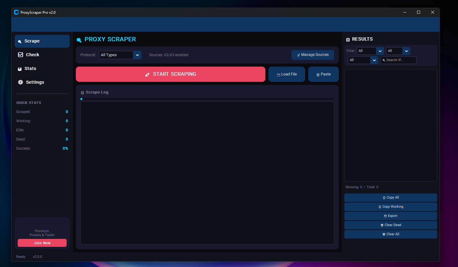 Proxy scraper