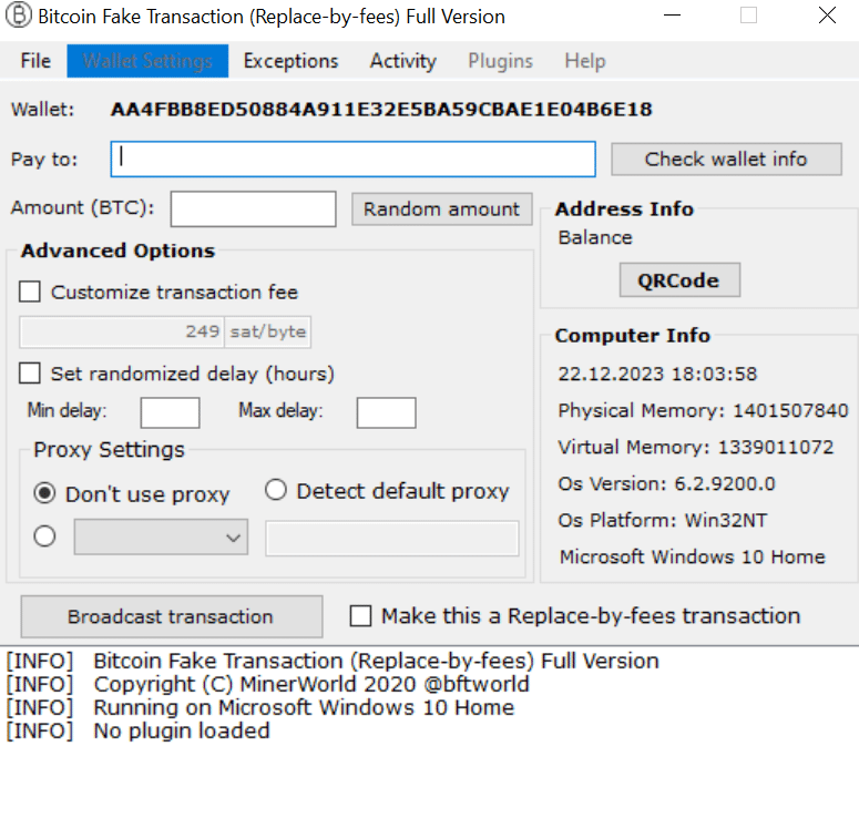 Replace By Fees