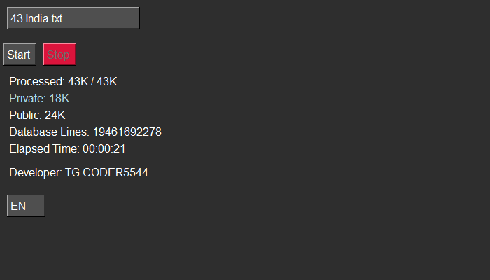 Result screenshot