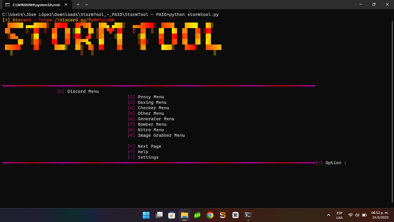 Screenshot