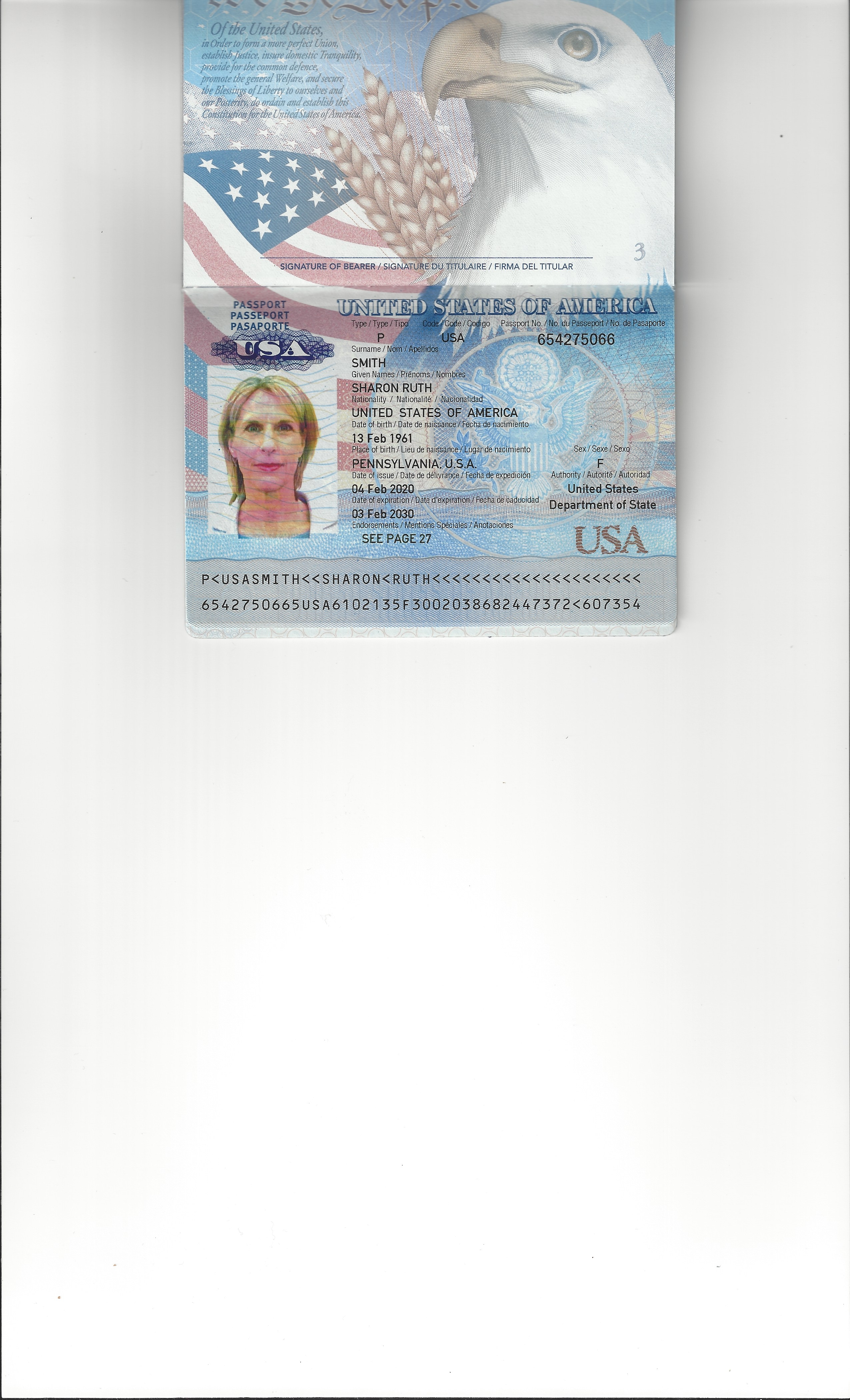 Sharons Passport