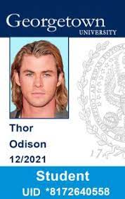 Student card