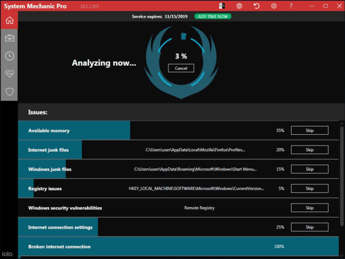 System mechanic pro SMP Deep scan