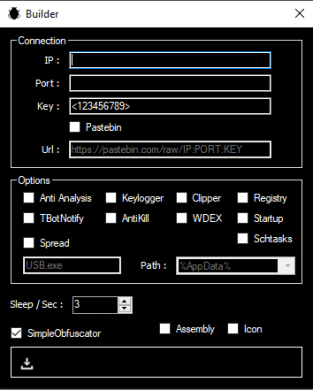 XWorm v30 Builder