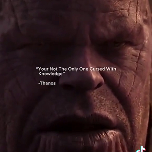 Thanos Best Quotes