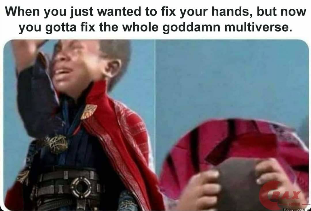 Doctor strange meme