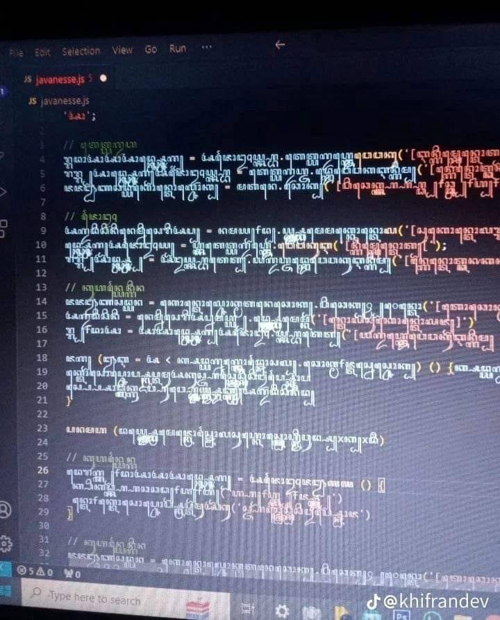 the real javascript